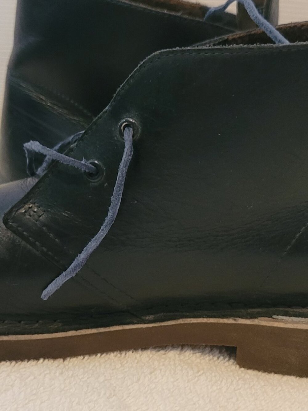 Clarks desert boots, blue - Picture 5 of 7